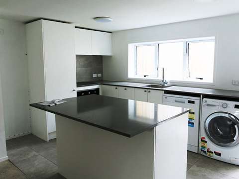Three bedroom basement unit