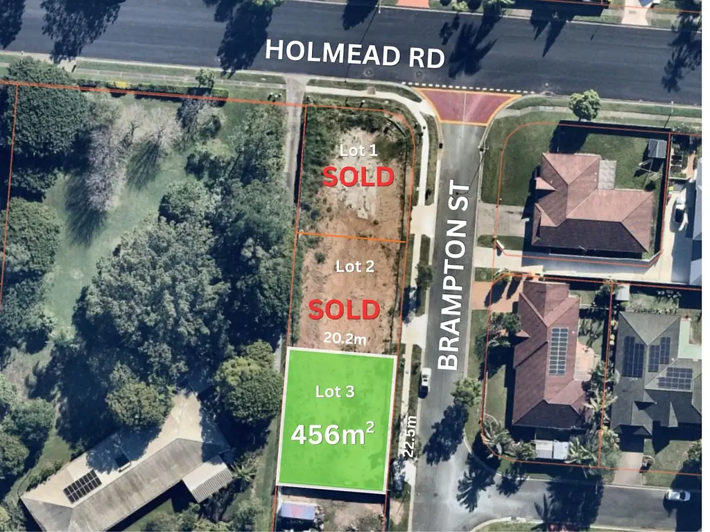 Eight Mile Plains 最后一块土地 | 456平方米 | 23米临街面 | 随时可建 LAST REMAINING BLOCK | 456m² | 23m FRONTAGE | READY TO BUILD