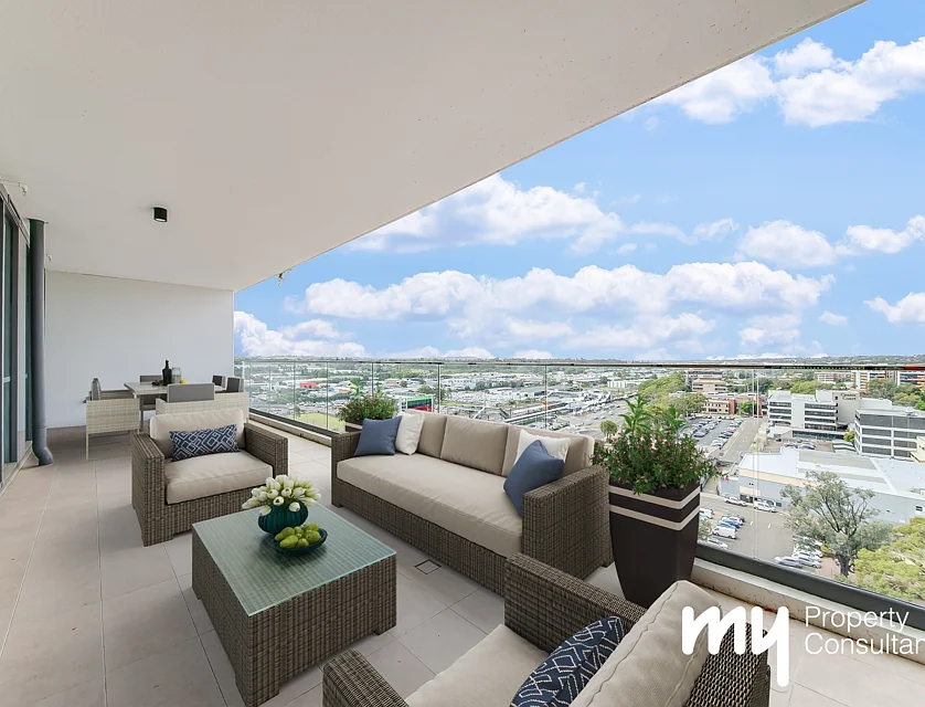 1305/8 Dumaresq Street, Campbelltown, Macarthur Region, 2 ห้องนอน, 2 ห้องน้ำ, Apartment
