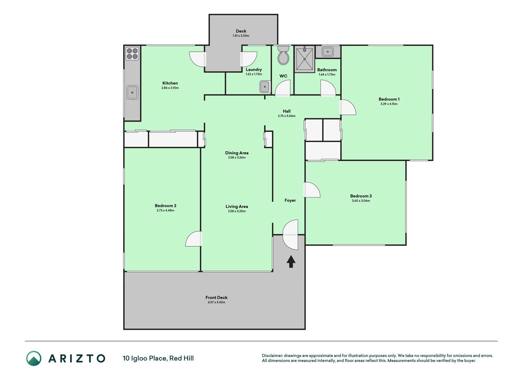 10 Igloo Place, Red Hill, Papakura, 3 Bedrooms, 1 Bathrooms, House