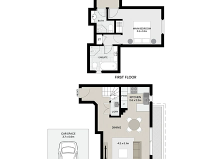 62/252 Willoughby Road, Naremburn, Lower North Shore, 2 phòng ngủ, 2 phòng tắm, Apartment