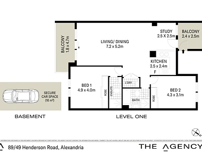 89/49 Henderson Road, Alexandria, Sydney CBD, 2 chambres, 2 salles de bain, Apartment