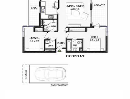 4/17 Blaxland Avenue, Newington, Parramatta (Northwest suburbs), 2 chambres, 2 salles de bain, Apartment