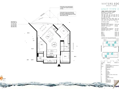 2506/45 Duncan Street, West End, Brisbane - Inner City Region, 3房, 2浴, House