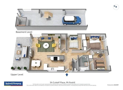 5A Culdaff Place, Mt Roskill, Auckland City, 3 Bedrooms, 1 Bathrooms, Townhouse