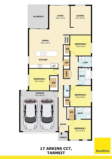 17 Arkins Circuit, Tarneit, VIC 3029, 4 slaapkamers, 2 badkamers, House