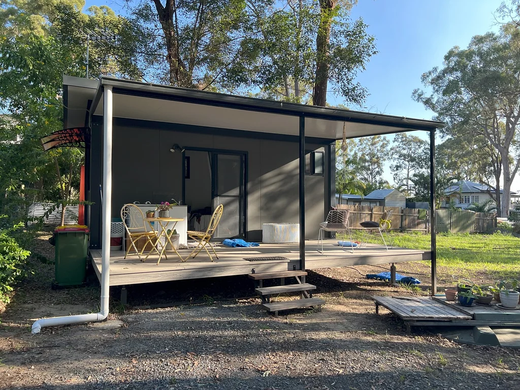 Macleay Island 1બેડરૂમ As new tiny home, bush setting