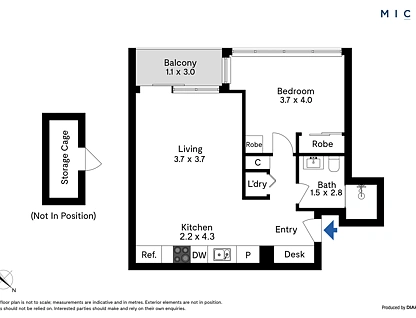 3912/560 Lonsdale Street, Melbourne, Melbourne CBD, 1 침실, 1 욕실, Apartment