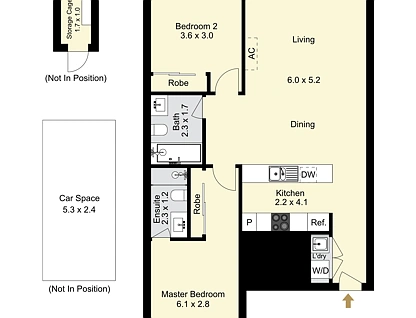 16/1-9 Kanoona Avenue, Homebush, Inner West, 2 chambres, 2 salles de bain, Apartment