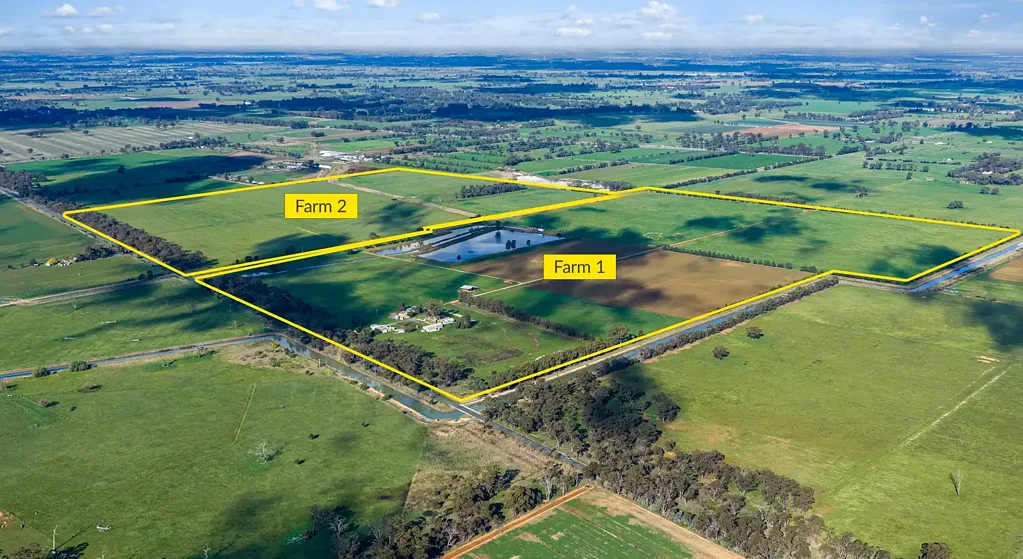 Byrneside  Fully Developed Irrigation Enterprise on 358 Acres - Prime Central Goulburn Valley Holding
