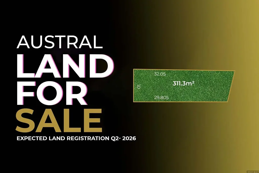 Austral Amazing land in Austral - Expected Land Registration Q1- 2026
