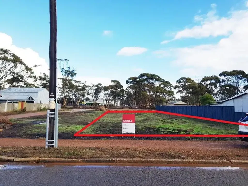 Moora  VACANT LAND for YOUR BUILD
