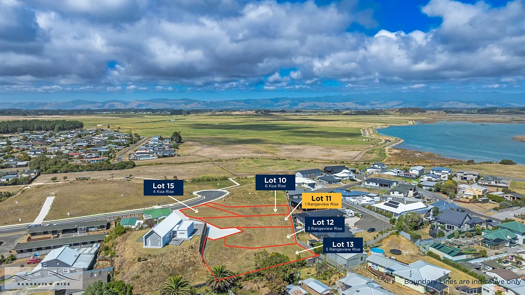 Foxton Beach Sections from $230,000 each! Or buy them all…