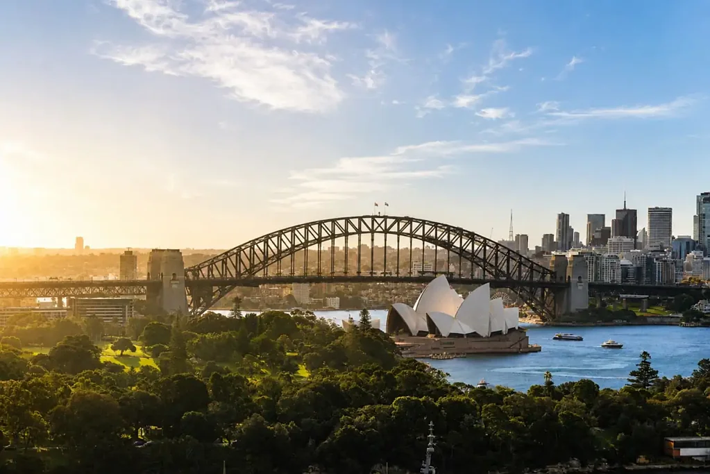 Potts Point 3غرفة نوم House-sized apartment with panoramic harbour views in `Ikon'