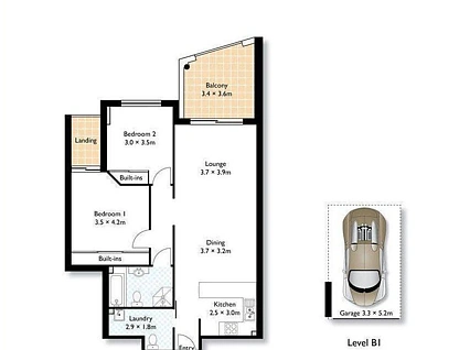 UNIT 18/29 KILDARE ROAD, Blacktown, Western Suburbs, 2 कमरे, 1 बाथरूम, Apartment