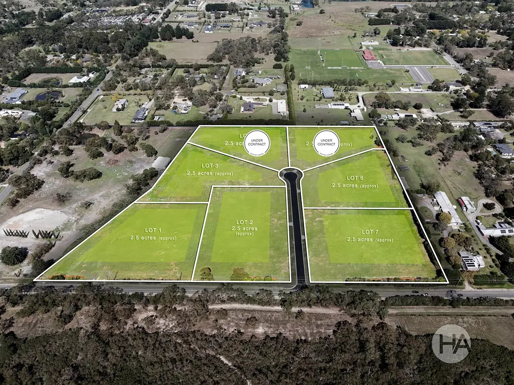 Langwarrin South 1房 精品7块地庄园 2.5英亩阔地 平坦清理土地 随时可建家园 显著街道前沿 宁静自然环境 Langwarrin South's Most Coveted Release
