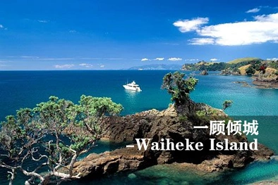 一顾倾城 - 奥克兰激流岛（Waiheke Island）