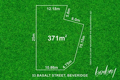 Beveridge Titled Land | 371m² | 53 Basalt Street, Beveridge