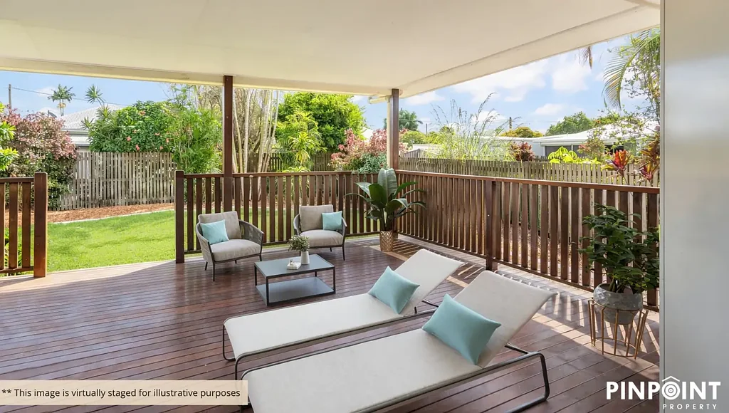 West Mackay 4部屋 Big on space, outdoor entertaining & right in town!