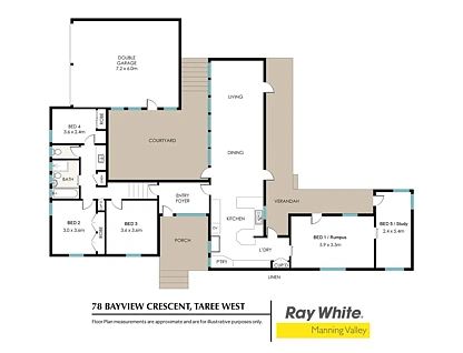 78 Bayview Crescent, Taree, NSW 2430, 5 ਕਮਰੇ, 1 ਬਾਥਰੂਮ, House