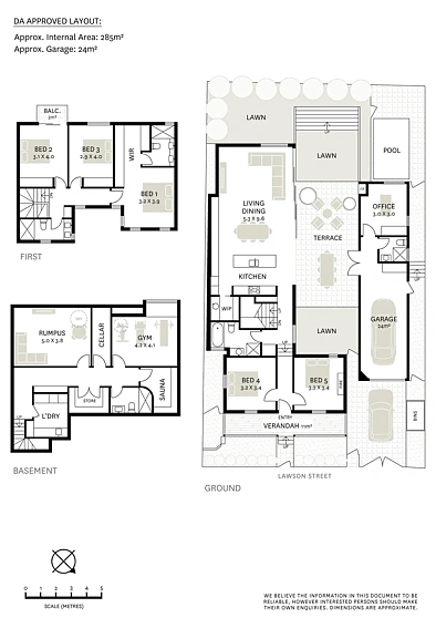 41 Lawson Street, Balmain, NSW 2041, 3 Schlafzimmer, 2 Badezimmer, House