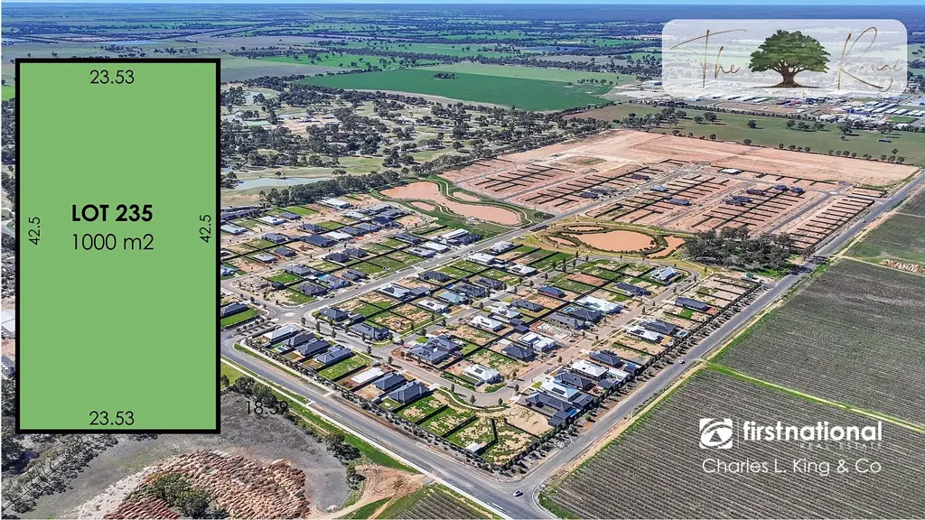 Moama  Spacious Range Estate Allotment with Park and Lake Lifestyle