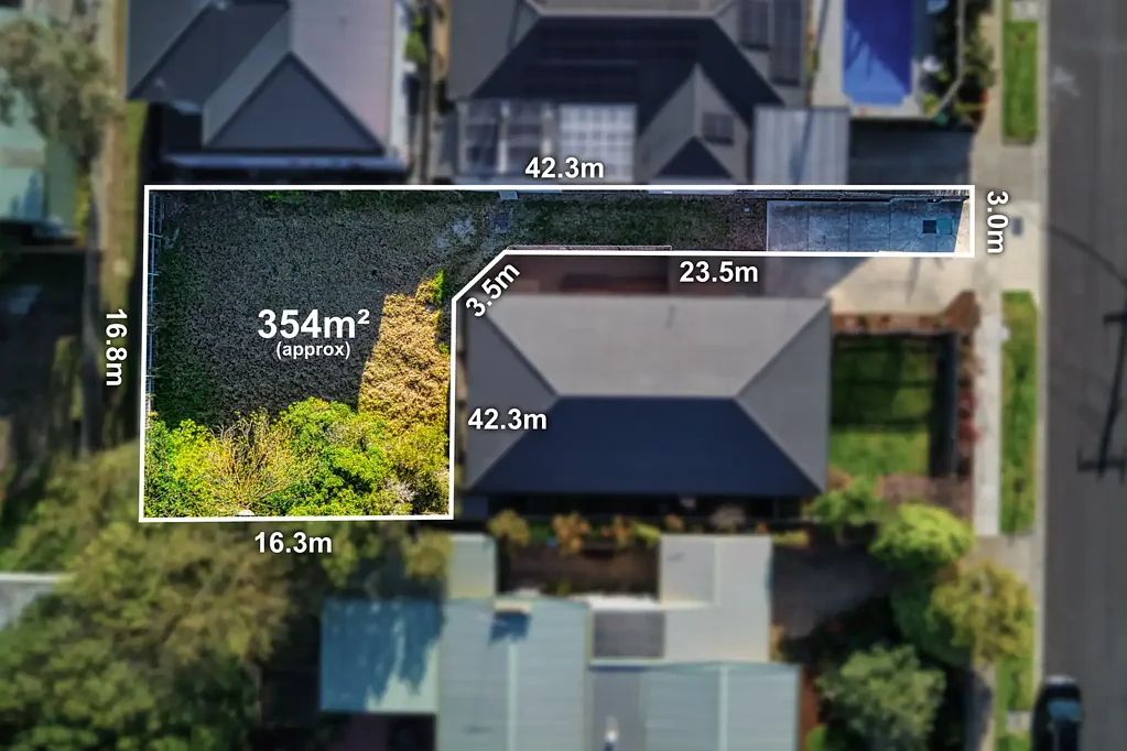 Mornington Approved Planning Permit on 354 sqm (approx.)