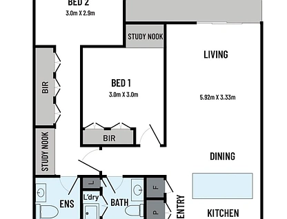 g03/33 Quay Boulevard, Werribee South, South West Melbourne, 2 rūma, 2 rūma horoi, Apartment