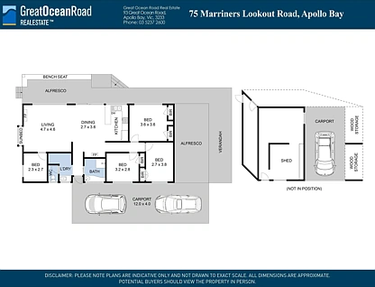 75 Marriners Lookout Road, Apollo Bay, VIC 3233, 4 Kuwarto, 1 Banyo, House