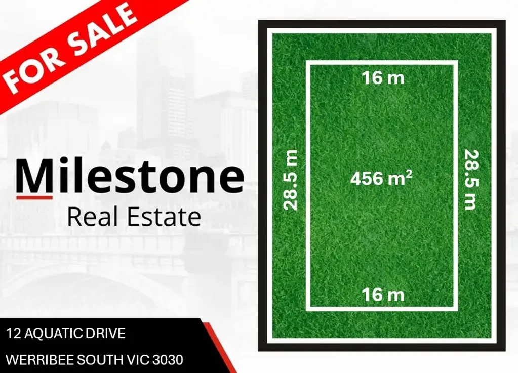 Werribee South Build Your Dream Home Right Next To The Beach! K-9 Alamanda School Zone.