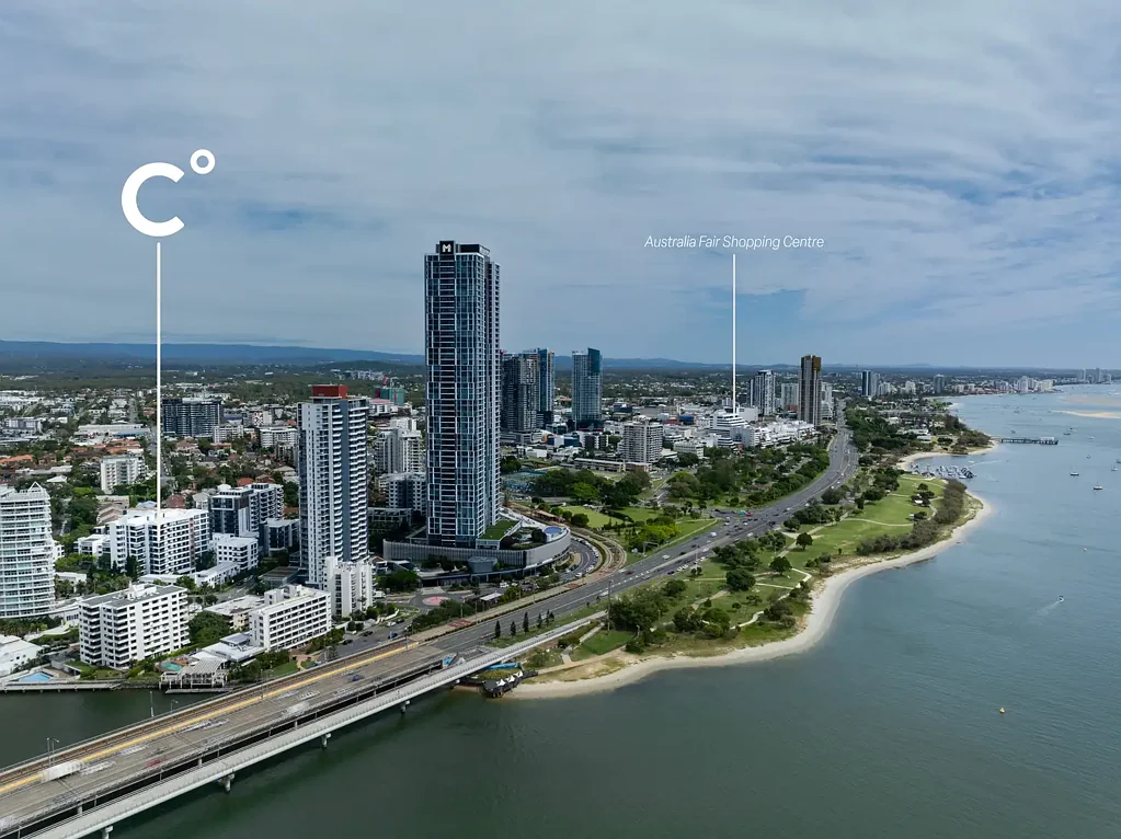 Southport 2房  Broadwater Views, Dual Balconies & Resort-Style Living in the TSS Precinct