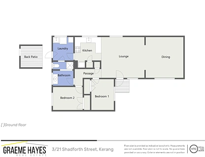 3/21 Shadforth Street, Kerang, Bendigo, 2房, 1浴, Unit