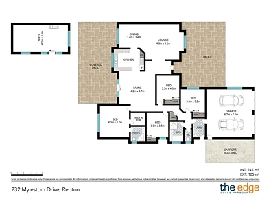 232 Mylestom Drive, Repton, NSW 2454, 4 slaapkamers, 2 badkamers, House