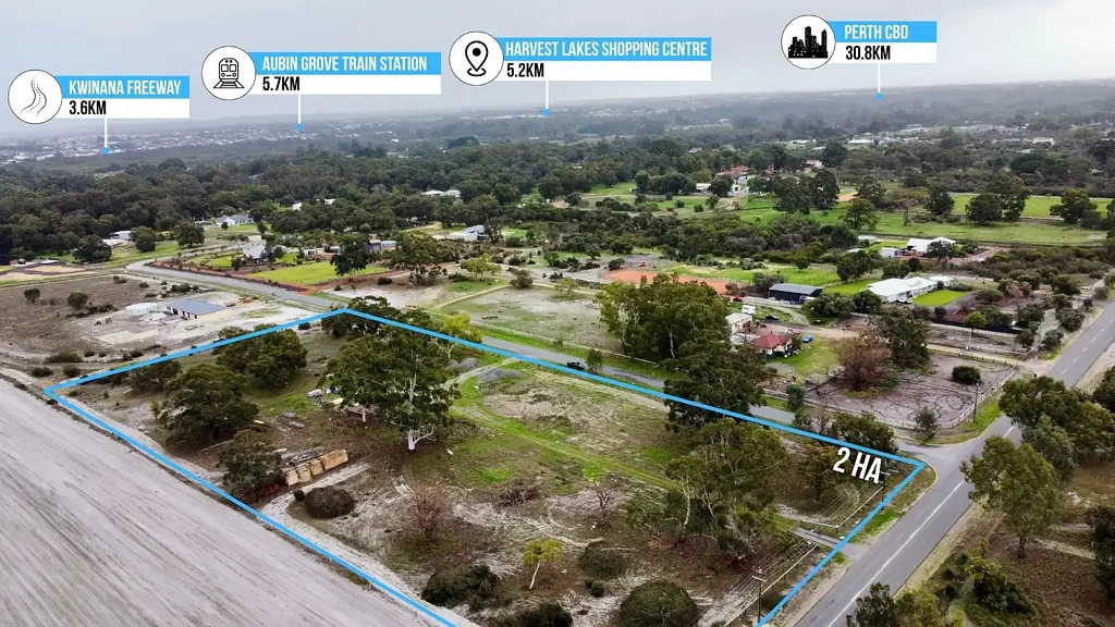 Banjup  RARE LAND FOR SALE!! -  2HA (APPROX 5 ACRES!!)