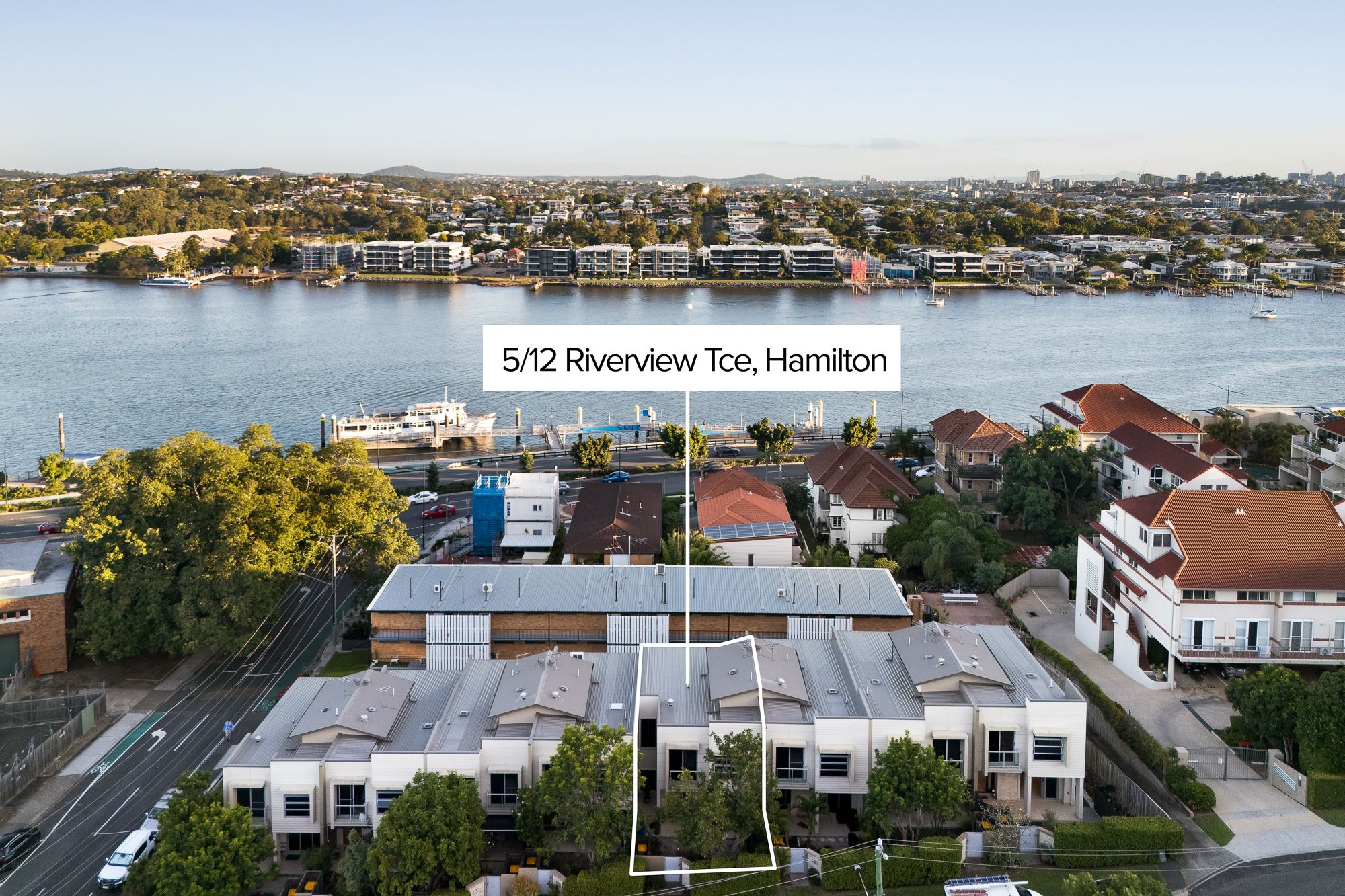 UNIT 5 12 RIVERVIEW TCE, HAMILTON QLD 4007, 0 ห้องนอน, 0 ห้องน้ำ, Townhouse