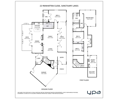 22 Manhattan Close, Point Cook, VIC 3030, 5房, 3浴, House