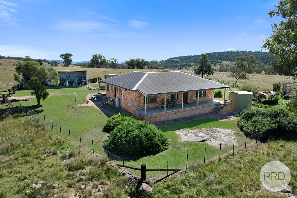 Quirindi 4部屋 Family Home on 125 Acres