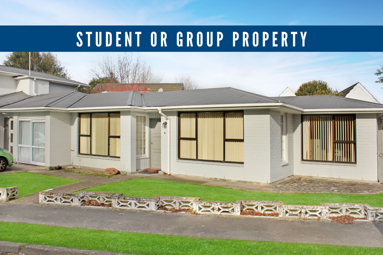 1/2 Farnham Place, Ilam, Christchurch, 2房, 1浴, House