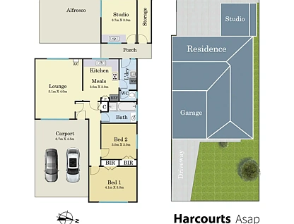 1/8 Coleman Court, Dandenong North, South East Melbourne, 2 ਕਮਰੇ, 1 ਬਾਥਰੂਮ, Unit