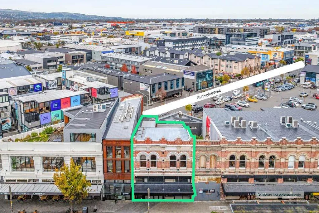 Christchurch Central Character Office with Private Balcony