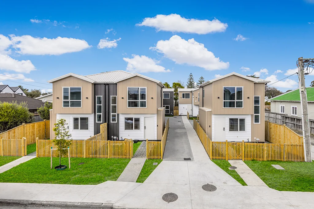 Otahuhu 2部屋 Brand New 2-Bedroom Homes