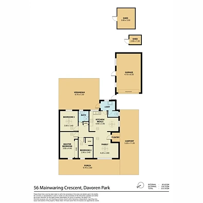 56 Mainwaring Crescent, Davoren Park, SA 5113, 3 slaapkamers, 1 badkamers, House