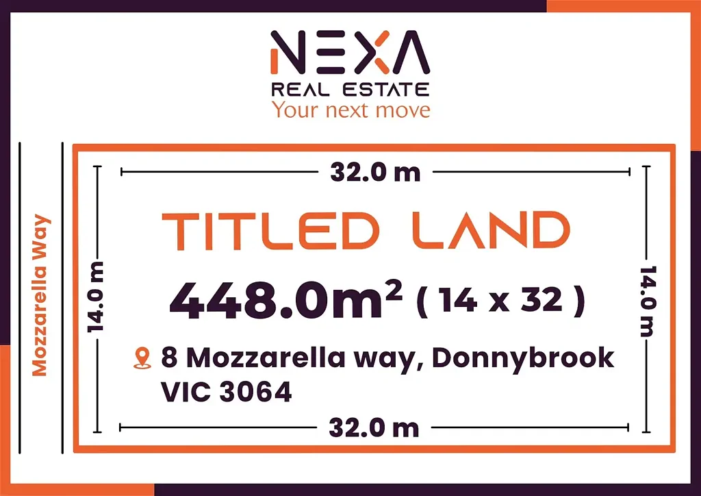 Donnybrook 448m2 TITLED LAND !! READY TO BUILD !!