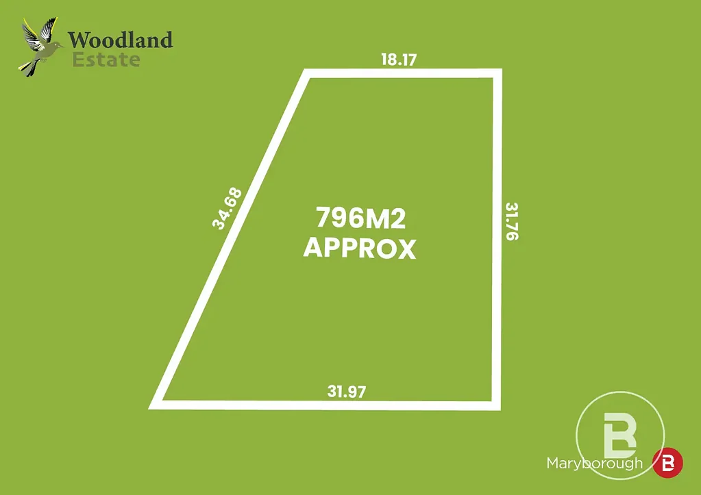 Maryborough LOT 7 - 796M2 -WOODLAND ESTATE - VACANT LAND - TITLED