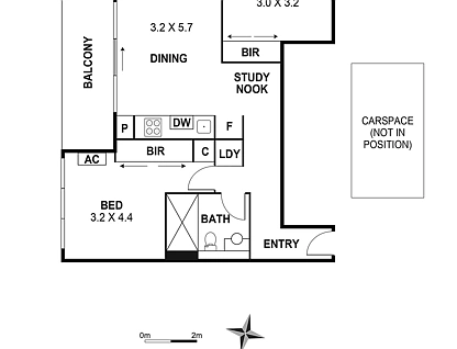 2005/229 Toorak  Road, South Yarra, Inner East Melbourne, 2 chambres, 1 salles de bain, Apartment