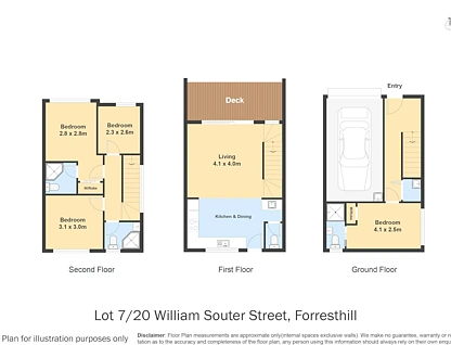 Lot 7/20 William Souter Street, Forrest Hill, North Shore City, 4 Bedrooms, 3 Bathrooms, House
