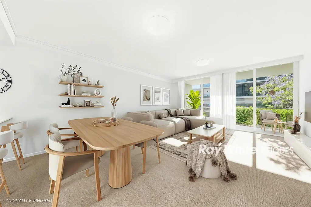 Rhodes 1침실 Tranquil North-Facing Mirvac Retreat by the Waterfront