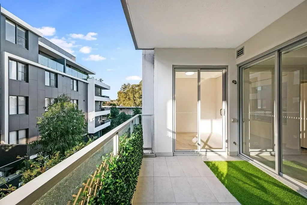 Modern two bedroom two bathroom apartment in Lane Cove with security parking