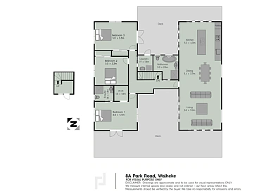 8A Park Road, Surfdale, Waiheke Island, Auckland, 3 Bedrooms, 2 Bathrooms, House