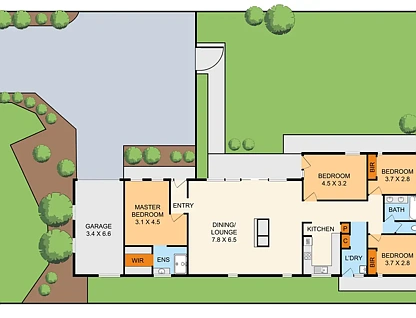 8 Wrexham Road, Ferntree Gully, VIC 3156, 4房, 2浴, 独立屋